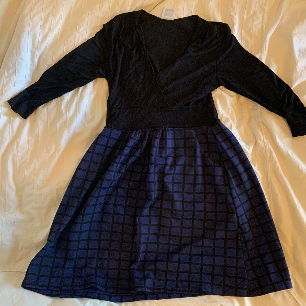 🌸NOM long sleeve pregnacy pockets maternity dress